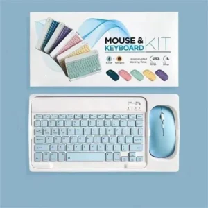 Wireless Keyboard and Mouse Set: Compact Bluetooth